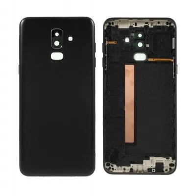 Back Panel Cover for Samsung Galaxy J8 Plus - Black by Sparestream