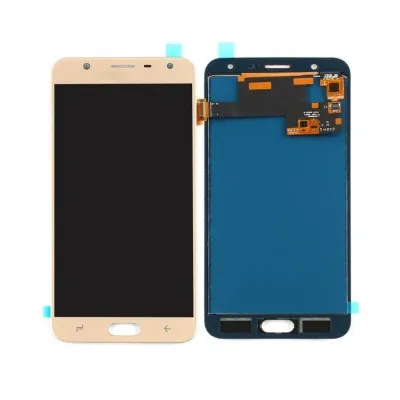 LCD with Touch Screen for Samsung Galaxy J7 Duo - Gold (display glass combo folder) by Sparestream
