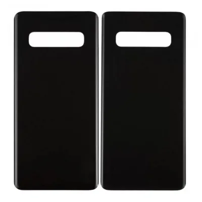 Back Panel Cover for Samsung Galaxy S10 - Black by Sparestream