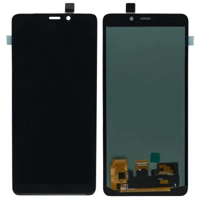LCD with Touch Screen for Samsung Galaxy A9  2018  Black (display glass combo folder) by Sparestream