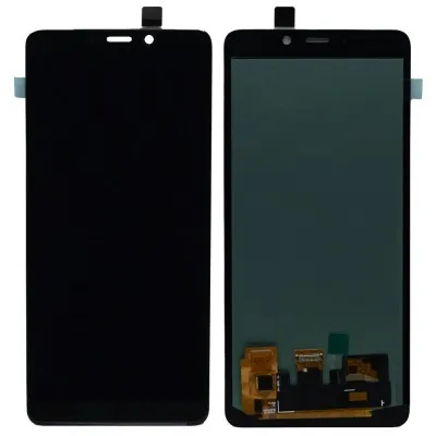 LCD with Touch Screen for Samsung Galaxy A9  2018  White (display glass combo folder) by Sparestream