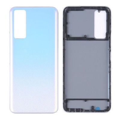 Back Panel Cover for Vivo Y53s - Silver by Sparestream