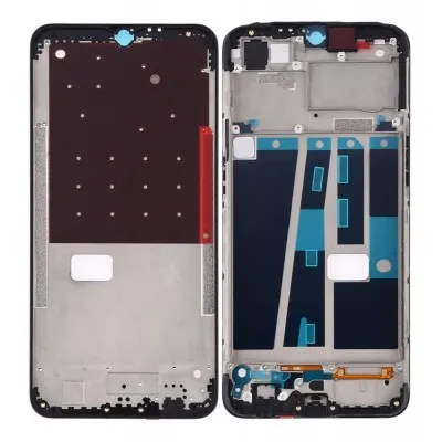 LCD Frame Middle Chassis for Oppo A7 - White by Sparestream