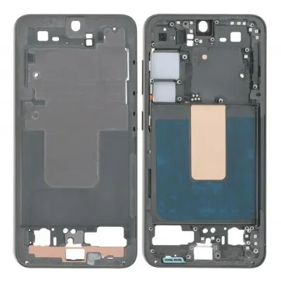 LCD Frame Middle Chassis for Samsung Galaxy S23 5G - Black by Sparestream