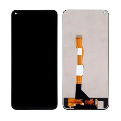 LCD with Touch Screen for Vivo Y30 - Black (display glass combo folder) by Sparestream