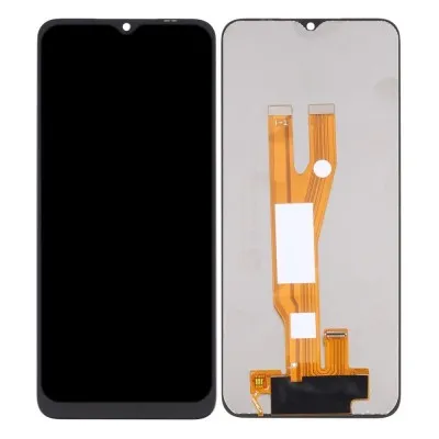LCD with Touch Screen for Samsung Galaxy A03 Core - White (display glass combo folder) by Sparestream