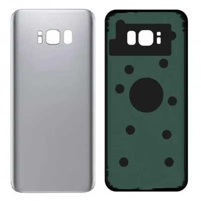 Back Panel Cover for Samsung Galaxy S8 Plus - Silver by Sparestream
