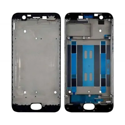 LCD Frame Middle Chassis for Oppo A57 - Black By Sparestream