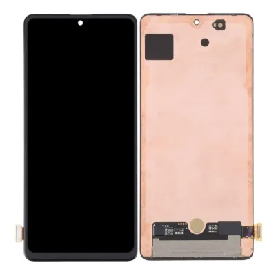 LCD with Touch Screen for Samsung Galaxy A71 -pink (display glass combo folder) by Sparestream