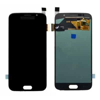 LCD with Touch Screen for Samsung Galaxy S6 - Black (display glass combo folder) by Sparestream