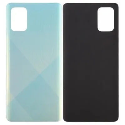 Back Panel Cover for Samsung Galaxy A71 - Blue by Sparestream