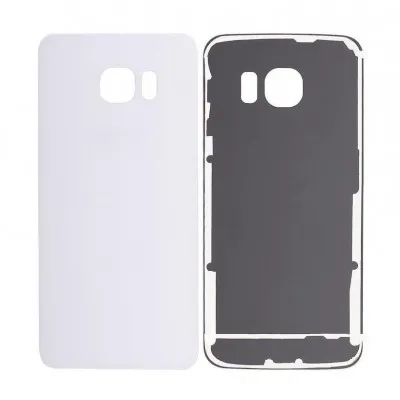Back Panel Cover for Samsung Galaxy S6 Edge - White by Sparestream