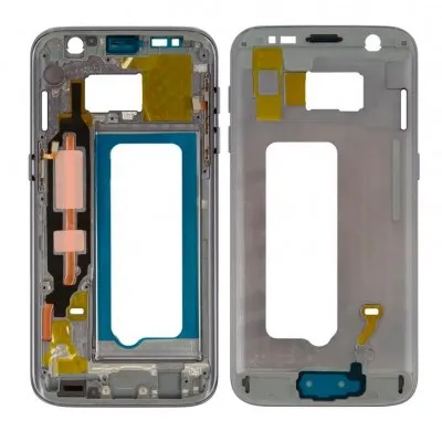 LCD Frame Middle Chassis for Samsung Galaxy S7 - Black by Sparestream