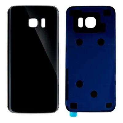 Back Panel Cover for Samsung Galaxy S7 Edge - Black by Sparestream