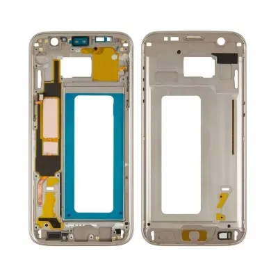 LCD Frame Middle Chassis for Samsung Galaxy S7 Edge - Gold by Sparestream