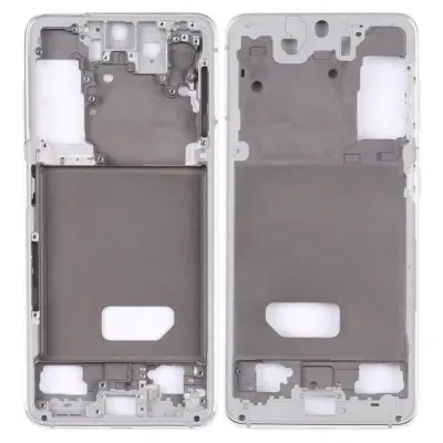 LCD Frame Middle Chassis for Samsung Galaxy S21 5G - White by Sparestream