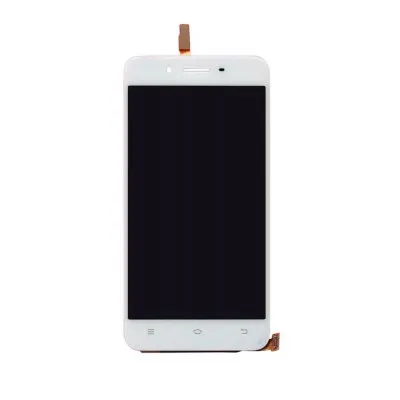 LCD with Touch Screen for Vivo Y53i - White (display glass combo folder) by Sparestream