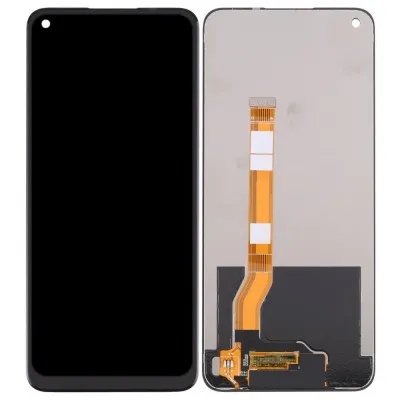 LCD with Touch Screen for Oppo A96 4G - Black (display glass combo folder) By Sparestream