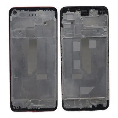 LCD Frame Middle Chassis for Oppo A96 4G - White By Sparestream