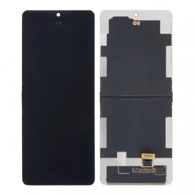 LCD with Touch Screen for Samsung Galaxy Z Flip4 5G Gold (display glass combo folder) by Sparestream