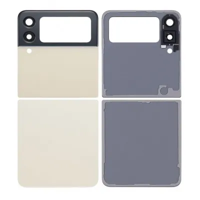 Back Panel Cover for Samsung Galaxy Z Flip4 5G - Gold by Sparestream