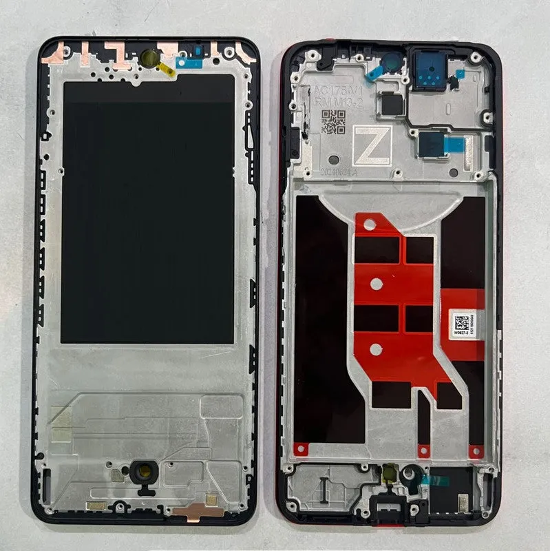 Lcd Frame Middle Chassis for Oppo F27 Pro Plus Black by Sparestream