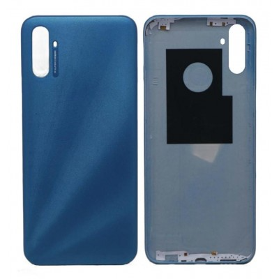 Back Panel Cover for Realme C3 - Blue by Sparestream