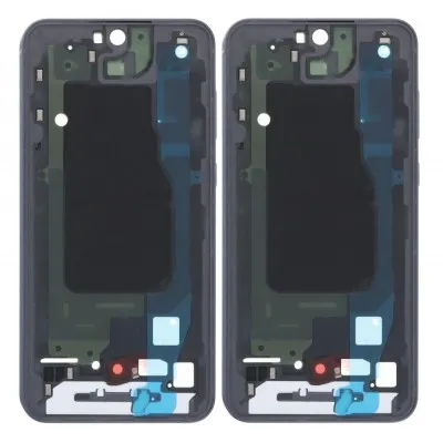 LCD Frame Middle Chassis Samsung Galaxy A55 5G Light Blue by Sparestream