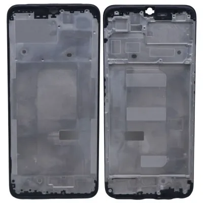 LCD Frame Middle Chassis for Realme Narzo 50A Prime - White by Sparestream