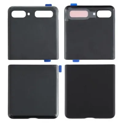 Back Panel Cover for Samsung Galaxy Z Flip 5G - Black by Sparestream