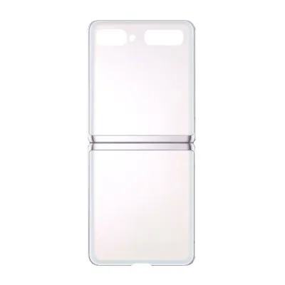 Back Panel Cover for Samsung Galaxy Z Flip 5G - White by Sparestream