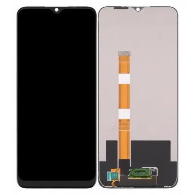 LCD with Touch Screen for OPPO A53s 5G - Black (display glass combo folder) by Sparestream