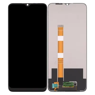 LCD with Touch Screen for OPPO A53s 5G - White (display glass combo folder) by Sparestream