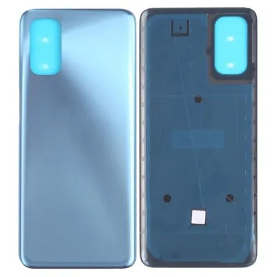 Back Panel Cover for Realme 7 Pro - Silver by Sparestream
