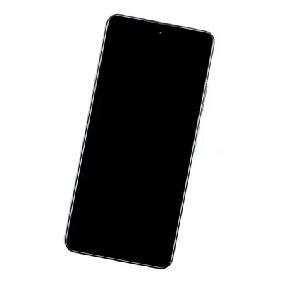 LCD Frame Middle Chassis for Realme V50S - White by Sparestream