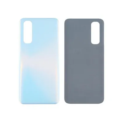 Back Panel Cover for Realme 7 - White by Sparestream