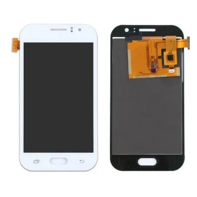 LCD with Touch Screen for Samsung Galaxy J1 Ace - White (display glass combo folder) by Sparestream