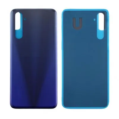 Back Panel Cover for Realme 6 - Blue by Sparestream