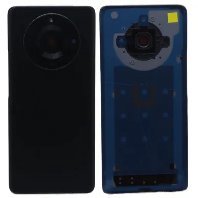 Back Panel Cover for Realme 11 Pro 5G - Black by Sparestream