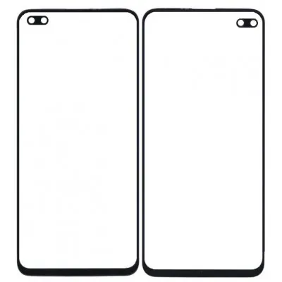 Front Glass for Realme 6 Pro - White by Sparestream