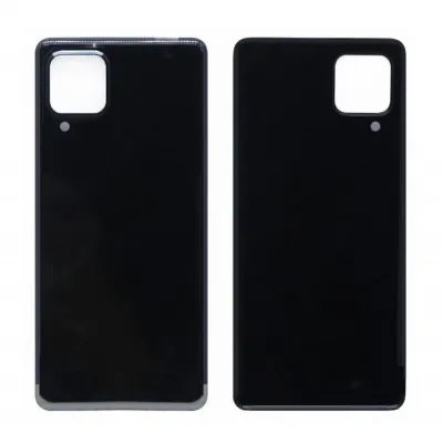 Back Panel Cover for Samsung Galaxy F62 - Black by Sparestream