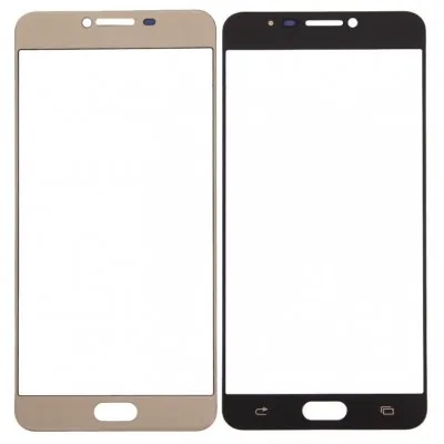 Front Glass for Samsung Galaxy C7 - Gold by Sparestream