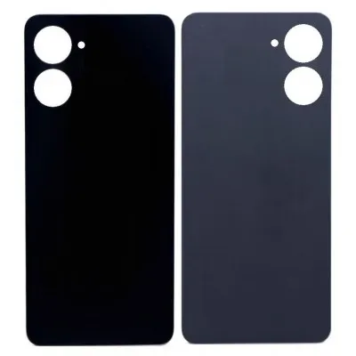 Back Panel Cover for Realme 10 Pro - Black by Sparestream