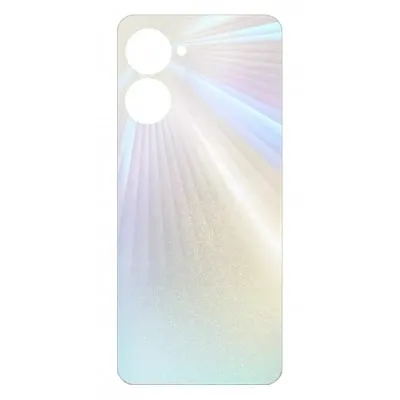 Back Panel Cover for Realme 10 Pro - White by Sparestream