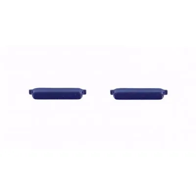 Volume Side Button Outer for Samsung Galaxy C7 Pro Blue - Plastic Key by Sparestream