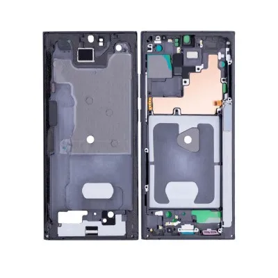 LCD Frame Middle Chassis for Samsung Galaxy Note 20 Ultra 5G - Black by Sparestream