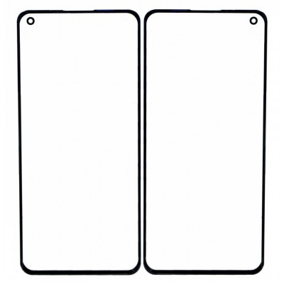 Front Glass for Realme X7 Pro - Pink by Sparestream