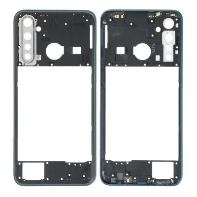 Middle Frame Ring Only for Realme 5 Pro Black by Sparestream