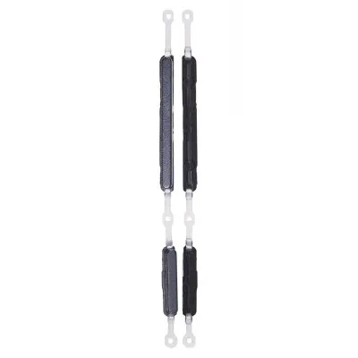 Volume Side Button Outer for Samsung Galaxy Tab A7 Lite Black - Plastic Key by Sparestream