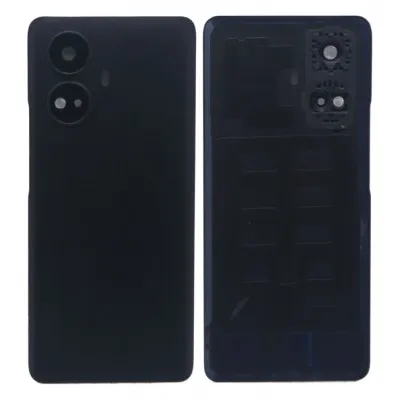 Back Panel Cover for Realme 10 Pro Plus - Black by Sparestream